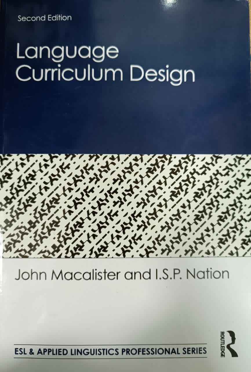 Language curriculum design (second edition)