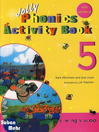 (دوجلدی) (5) Jolly phonics Activity book 