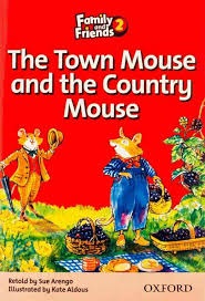 The town mouse and the country mouse story book family (2)