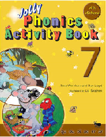 (دوجلدی) (7) Jolly phonics Activity book 