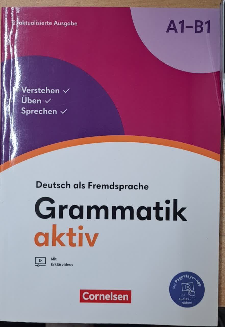 سیاه سفید ویرایش جدید (رحلی)  _ Grammatik aktiv (a1_b1)