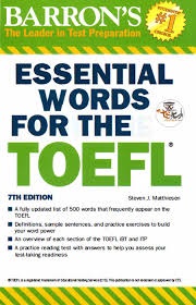 BARRONS Essential words for the TOEFL 7th edition